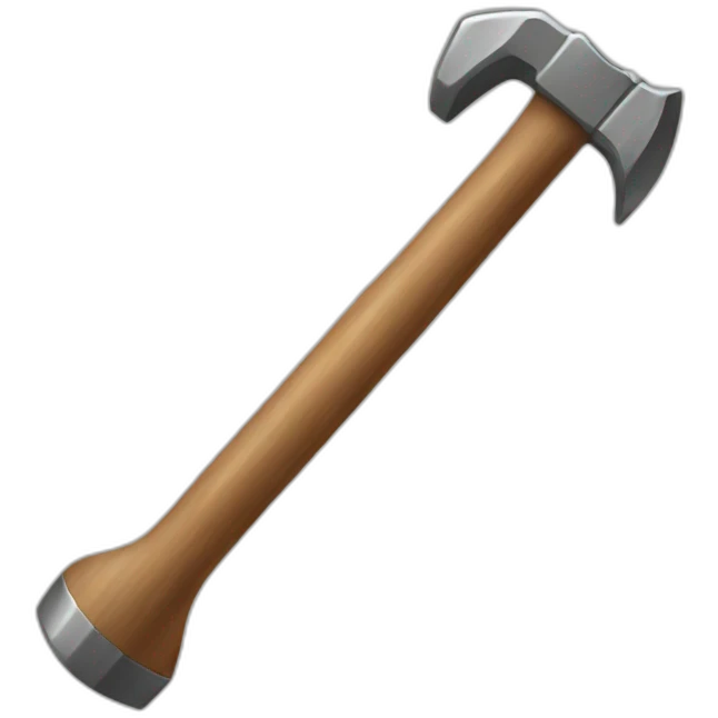 geological hammer emoji