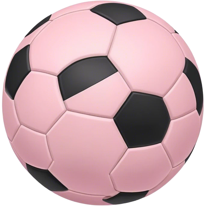 Light pink football emoji