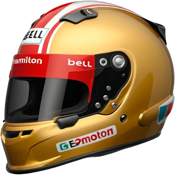  f1 bell hp7 lewis hamilton helmet emoji
