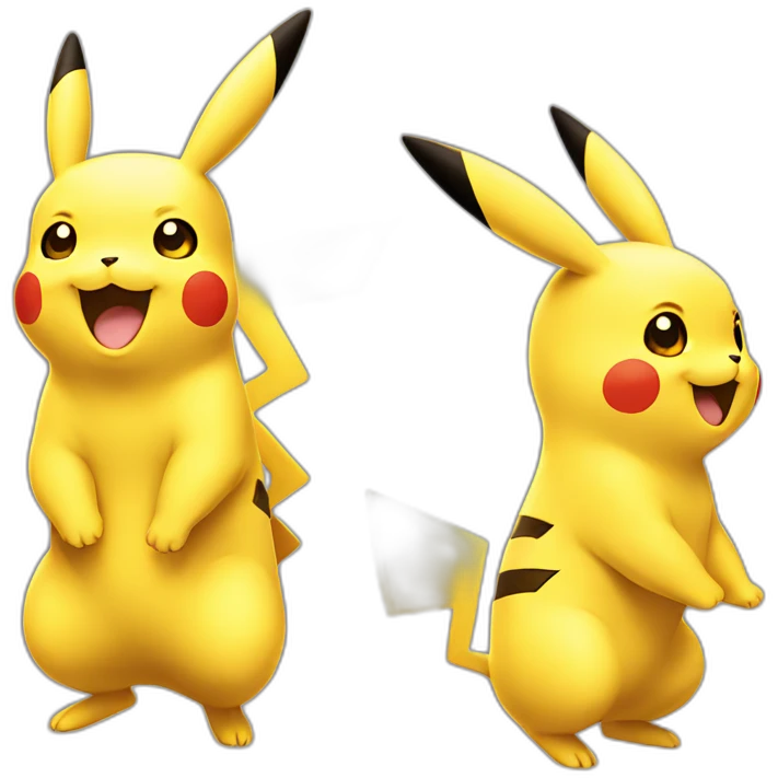 pikachu smile emoji