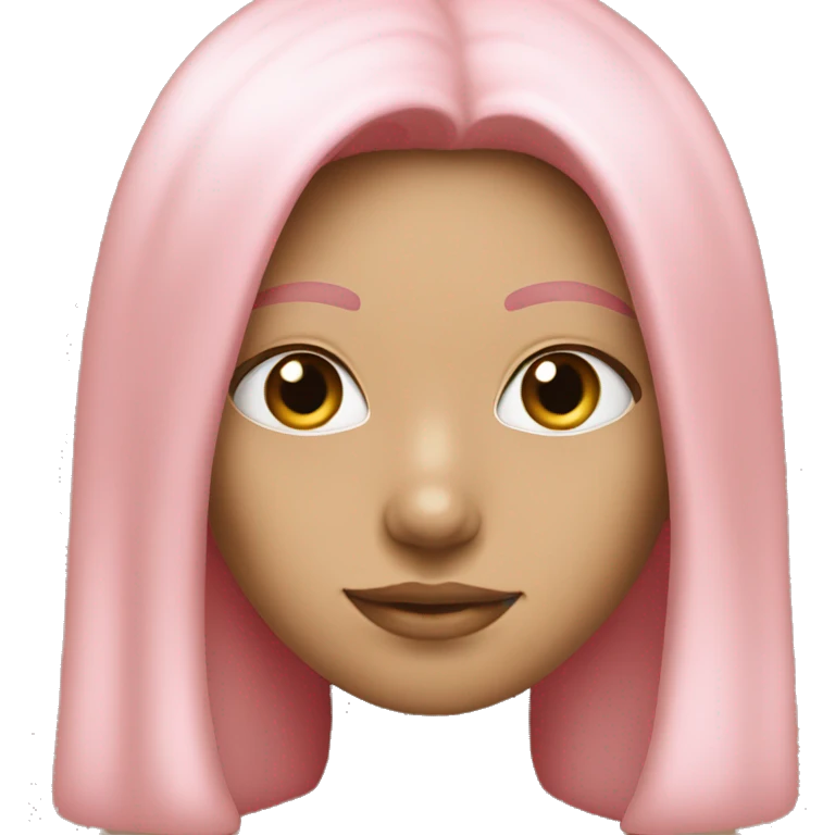 Light pink Hi emoji