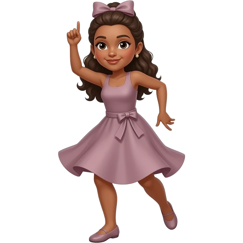 a woman dancing emoji