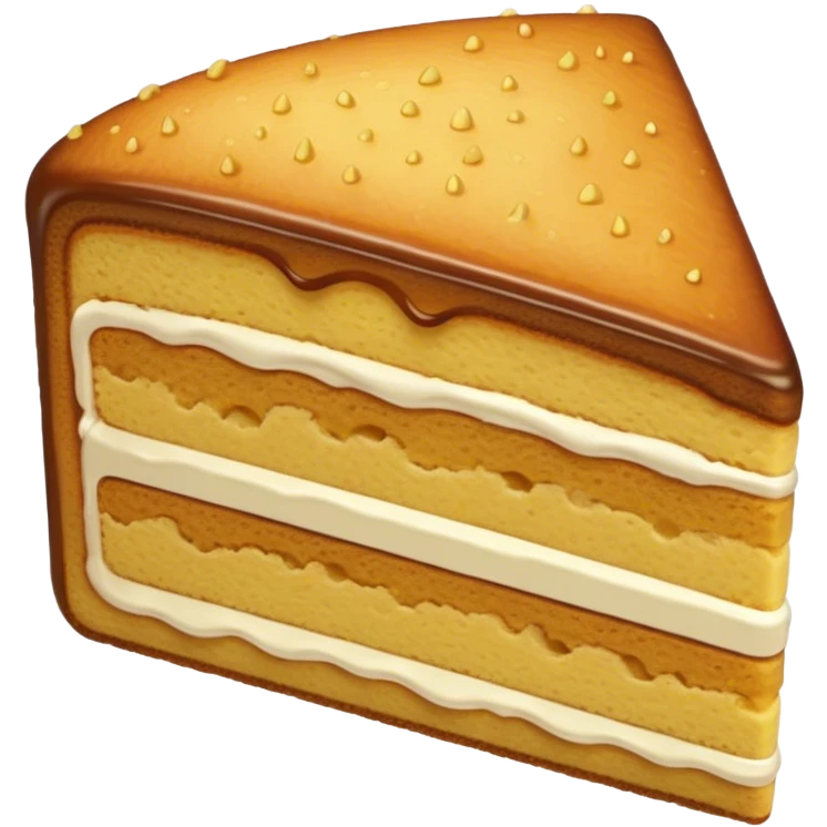 slice of sponge cake emoji