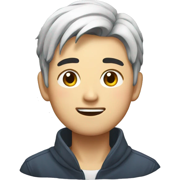 Korean Hansome guy emoji emoji