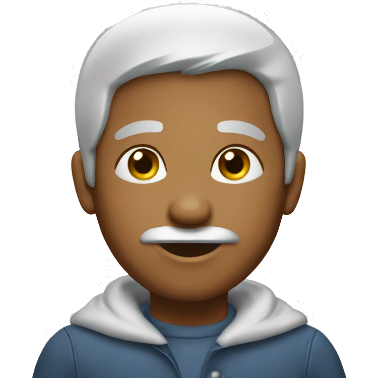 silver christmas emoji