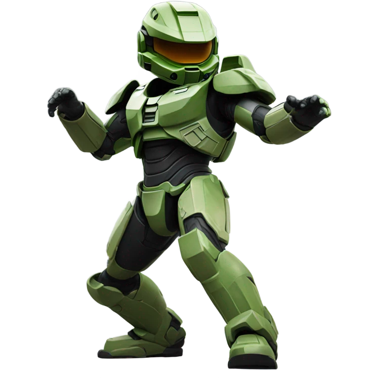 Master chief dancing  emoji
