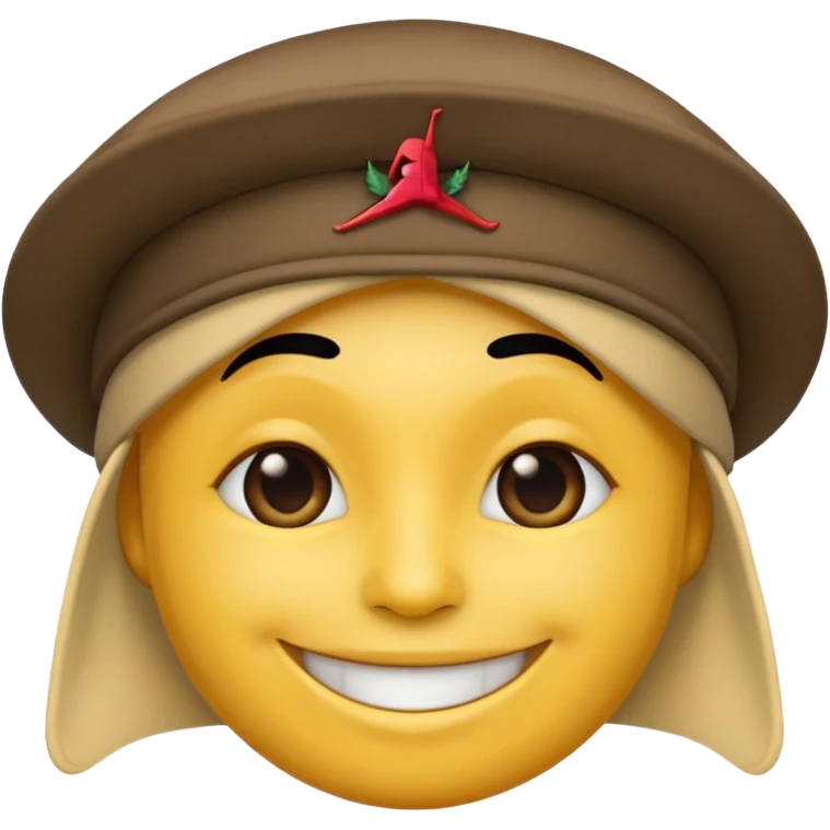 Cool emoji with a Jordan hat emoji