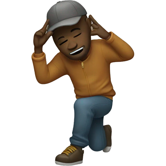 Dabbing emoji