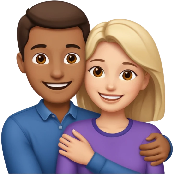 abrazar a mi papa mama emoji