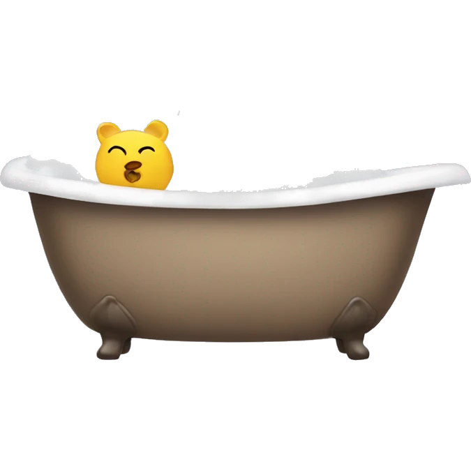 Bubble bath emoji