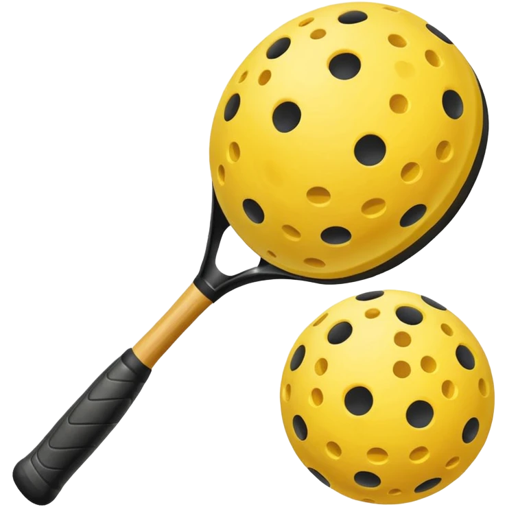 pelota de pickleball emoji