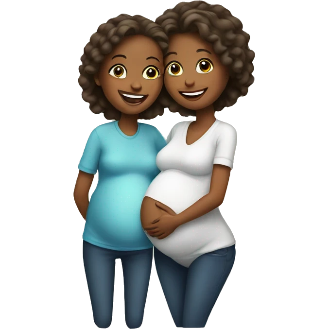 Happy pregnancy emoji