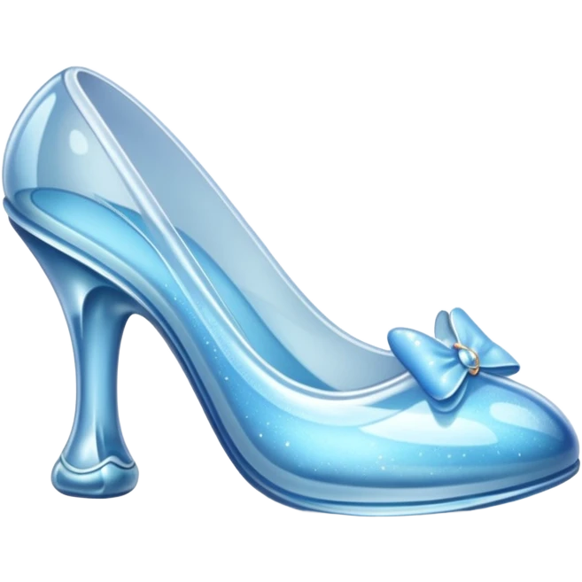 Glass shoe emoji
