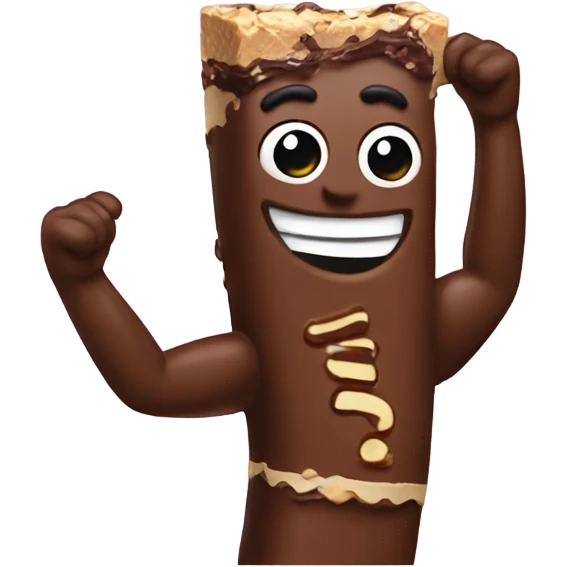 Dancing snickers bar emoji