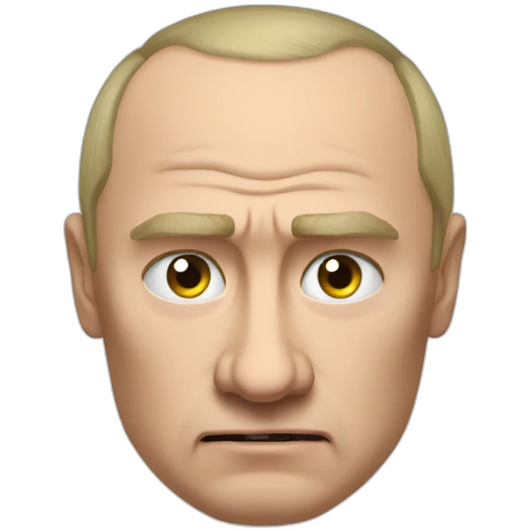 Putin angry emoji