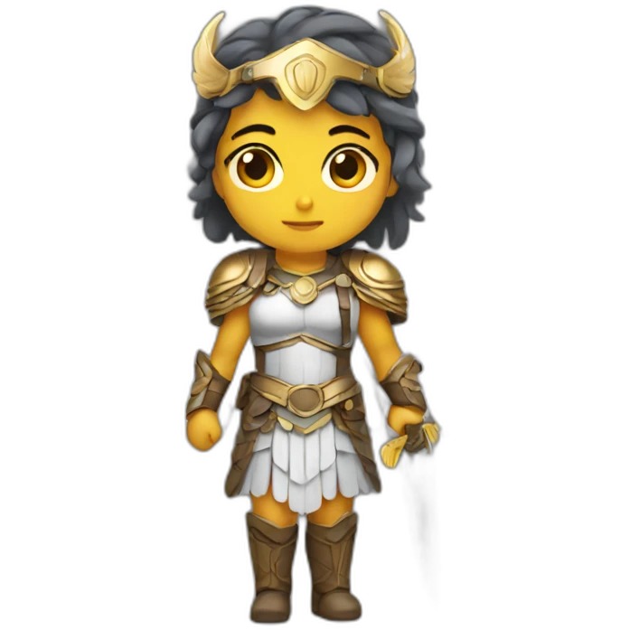 Valkyrie with wings  emoji