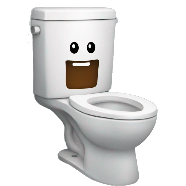 thinking toilet emoji