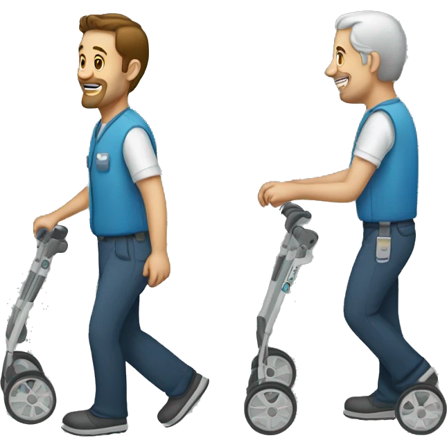 Ambulatory walker  emoji