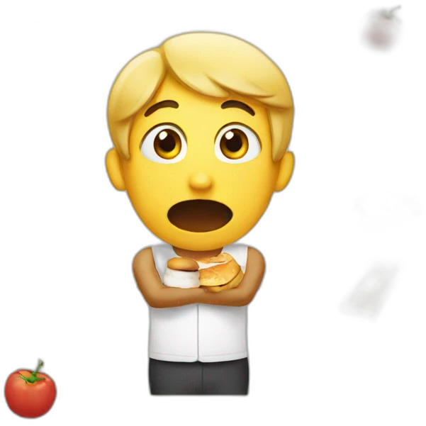 I am hungry emoji