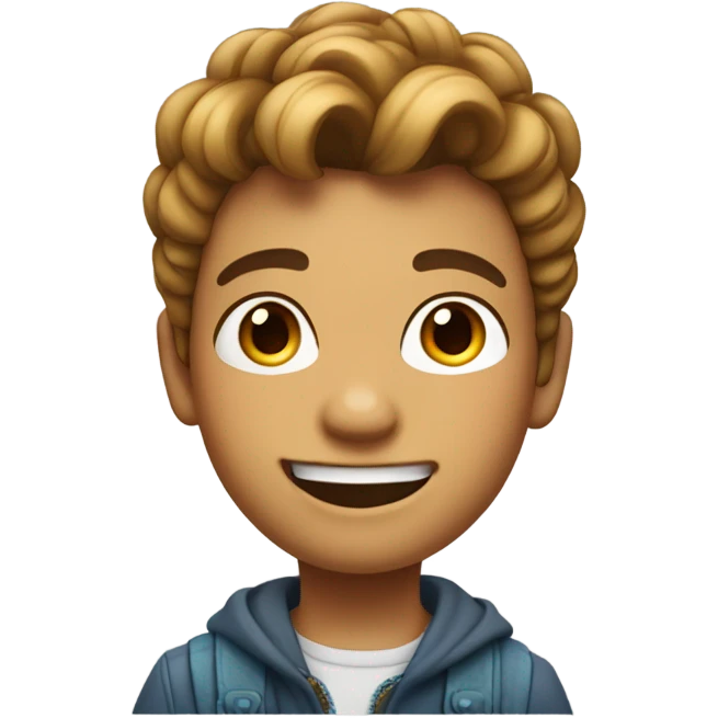 Memoji of a young emoji