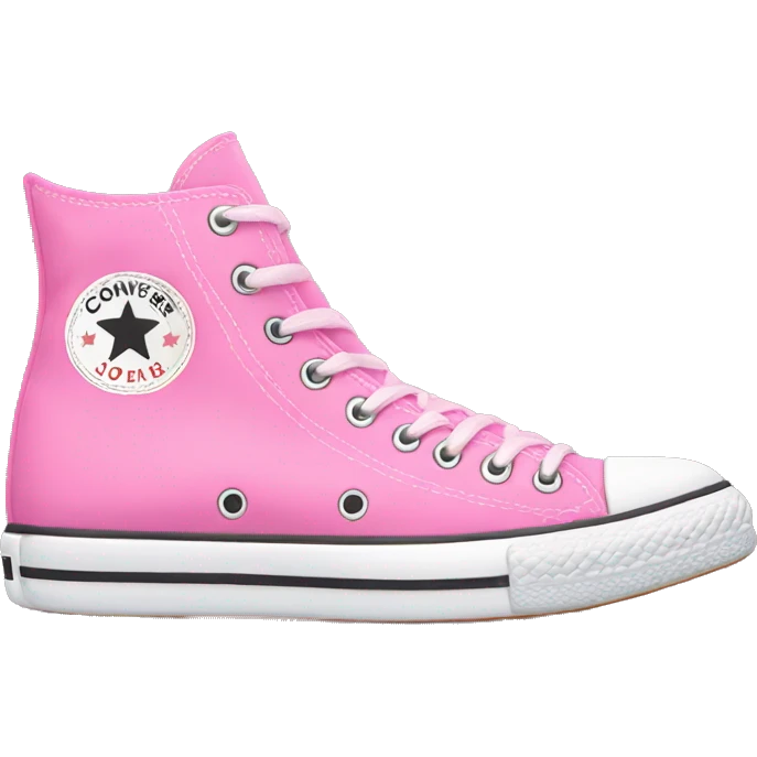 pink converse emoji
