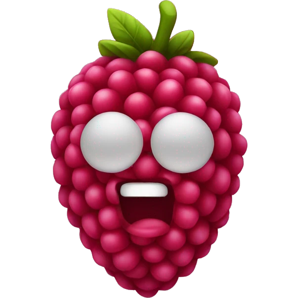 raspberry emoji