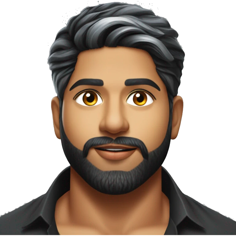 Tollywood actor Allu arjun PUSHPA emoji