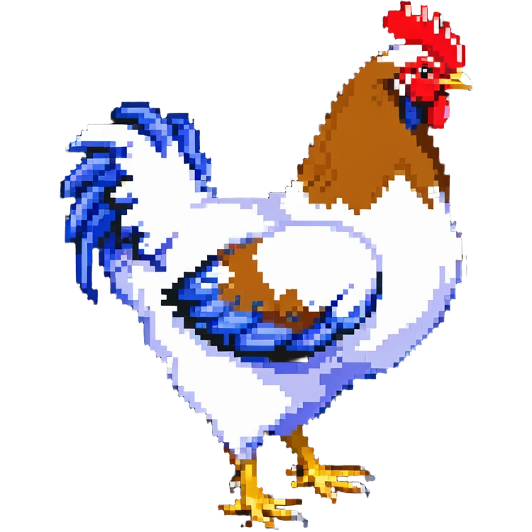 hen, female chicken emoji