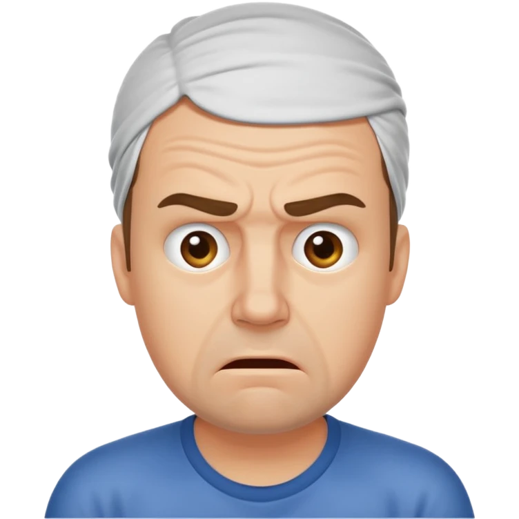 Overwhelmed man emoji