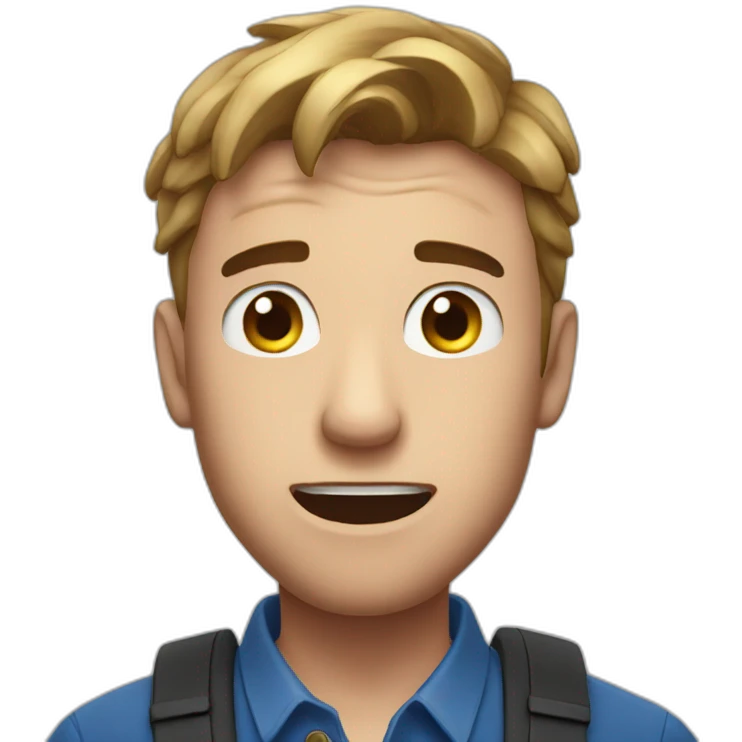 MR beast surprised emoji