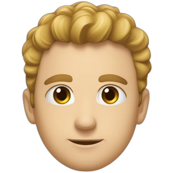 chlebíček s bramborovým salátem emoji