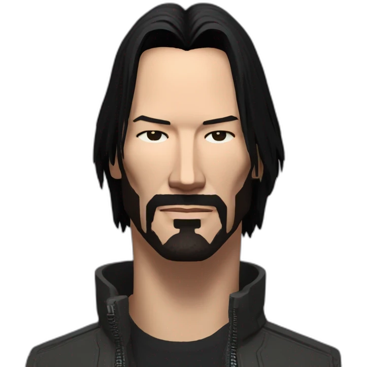 Keanu Reeves from cyberpunk 2077 emoji