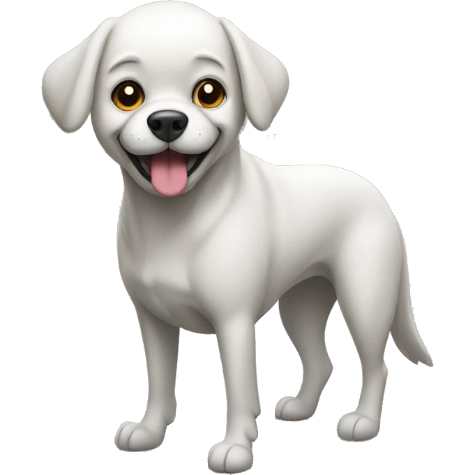 Dog at the gym emoji