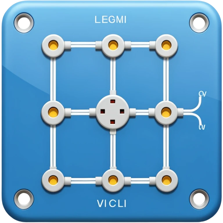 make an elctrical circuit diagram emoji