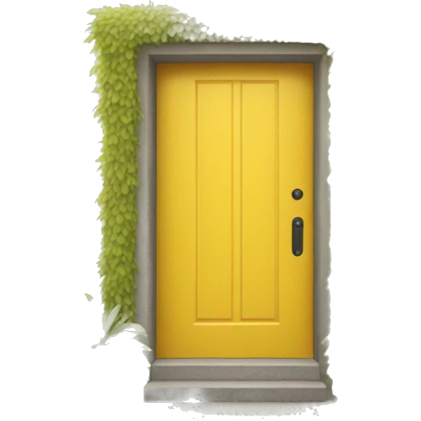 Bug YELLOW door emoji