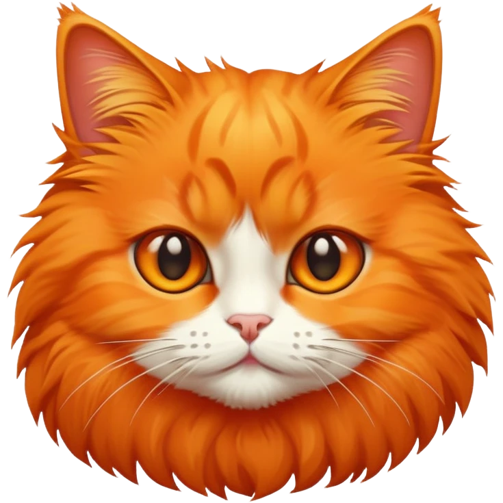tangerine cat emoji