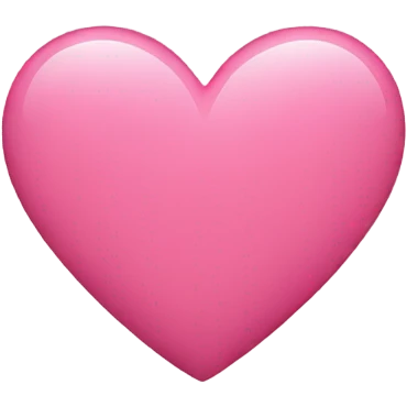 Pink heart emoji