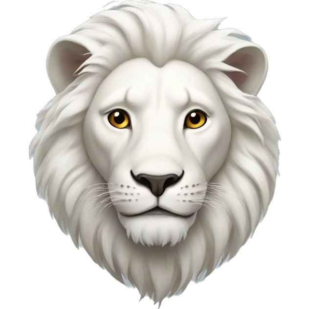 White Lion emoji