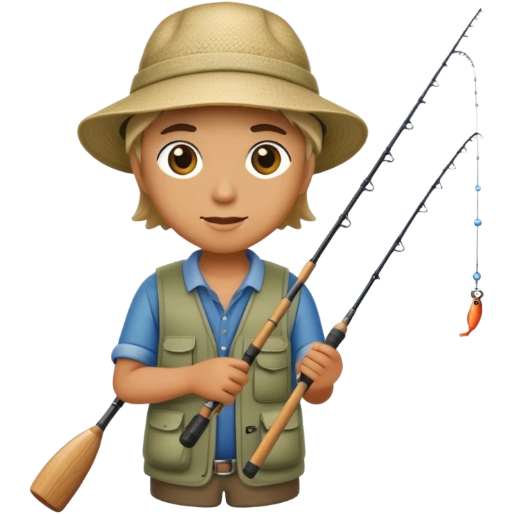 Go fishing emoji