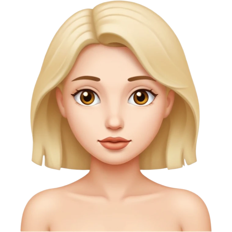Гола дівчина  emoji