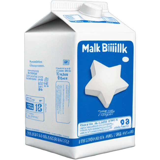 milk carton emoji