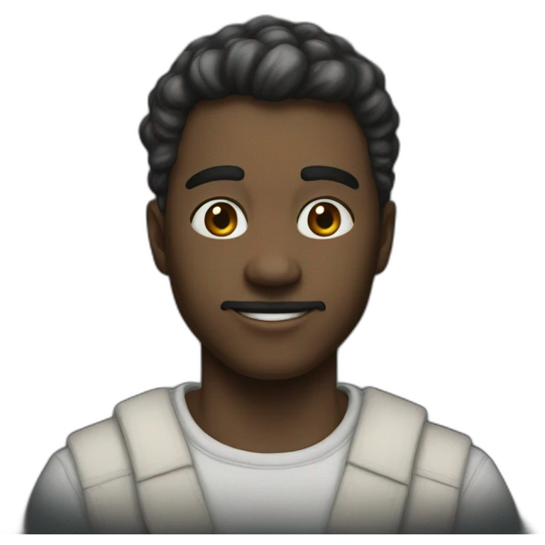 white chalk emoji