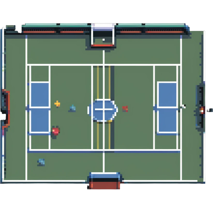tennis court emoji