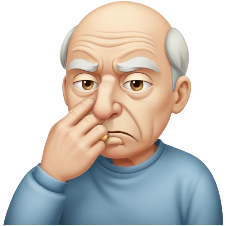 smelling fart emoji