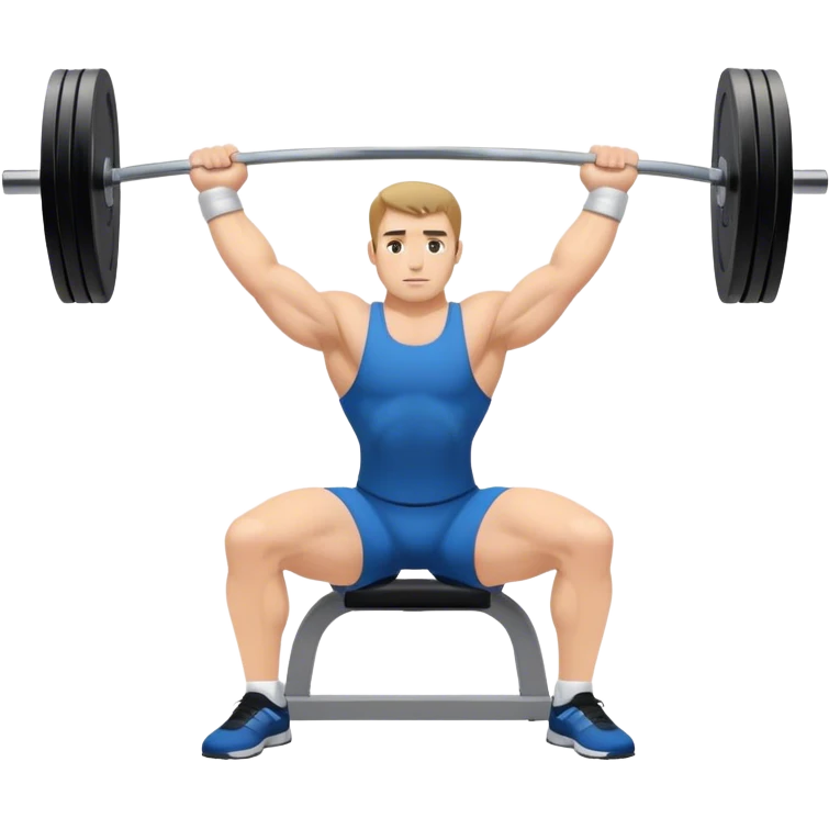 close-grip flat-benchpress emoji