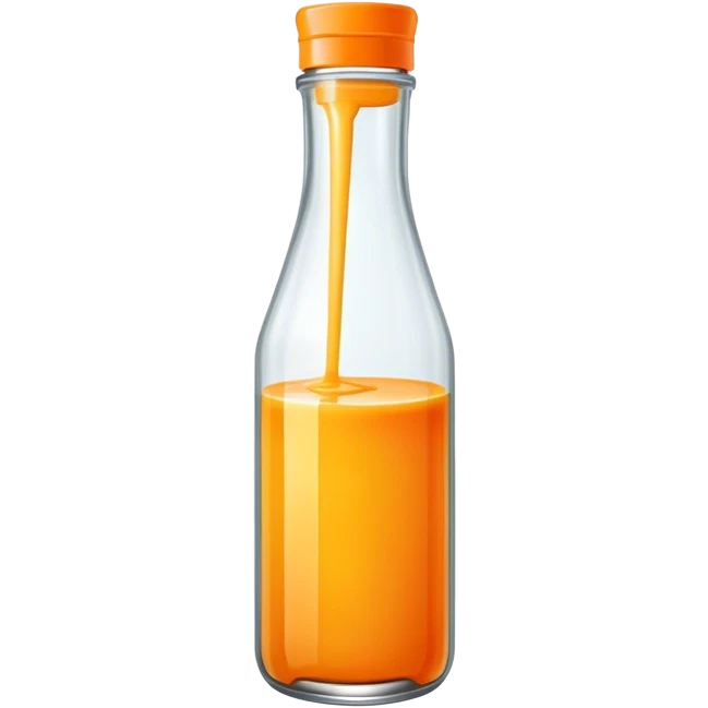 Orange juice bittle emoji