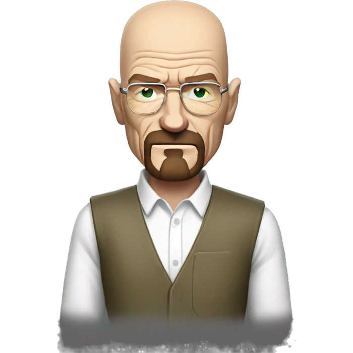 Walter white as a femboy emoji