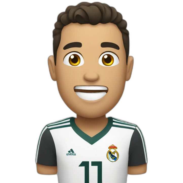 ronaldo singing emoji
