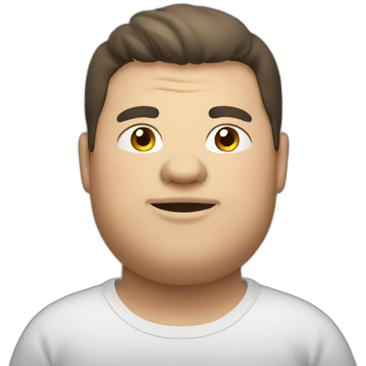 chubby guy emoji