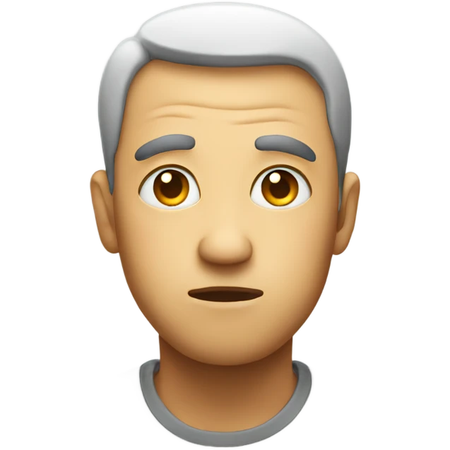 Staring face  emoji